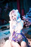 [Cosplay] 阿薰kaOri 永劫无间·殷紫萍 [61P1V-584MB]