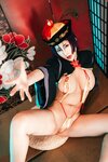 [Cosplay] 星澜是澜澜叫澜妹呀 奶光僵尸娘 [51P1V-811MB]