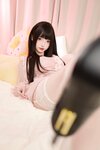 [Cosplay] 神楽坂真冬 高跟睡袍 [75P2V-649MB]
