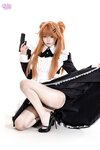 [Cosplay] 柒柒要乖哦 EVA 明日香女仆 [68P-1.52GB]