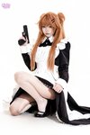 [Cosplay] 柒柒要乖哦 EVA 明日香女仆 [68P-1.52GB]