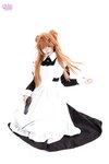 [Cosplay] 柒柒要乖哦 EVA 明日香女仆 [68P-1.52GB]
