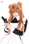 [Cosplay] 柒柒要乖哦 EVA 明日香女仆 [68P-1.52GB]