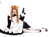 [Cosplay] 柒柒要乖哦 EVA 明日香女仆 [68P-1.52GB]