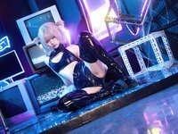 [Cosplay] 柒柒要乖哦 彻夜之歌 常服七草荠 [41P-388MB]