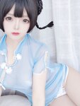 [Cosplay] 日奈娇 透明旗袍自拍 [50P-76MB]