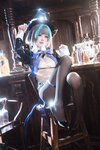 [Cosplay] 九柒喵 碧蓝航线 柴郡兔女郎 [58P-1.43GB]