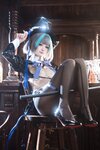[Cosplay] 九柒喵 碧蓝航线 柴郡兔女郎 [58P-1.43GB]