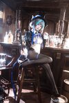 [Cosplay] 九柒喵 碧蓝航线 柴郡兔女郎 [58P-1.43GB]