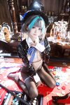 [Cosplay] 九柒喵 碧蓝航线 柴郡兔女郎 [58P-1.43GB]
