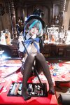 [Cosplay] 九柒喵 碧蓝航线 柴郡兔女郎 [58P-1.43GB]