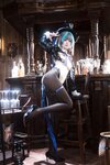 [Cosplay] 九柒喵 碧蓝航线 柴郡兔女郎 [58P-1.43GB]