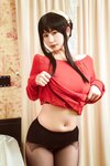 [Cosplay] 星澜是澜澜叫澜妹呀 约尔红毛衣 [76P1V-977MB]