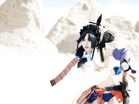 [Cosplay] G44不会受伤 Ushiwakamaru 牛若丸 [31P-430MB]