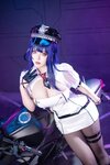 [Cosplay] 菌烨tako - 原神 雷电将军赛车