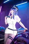 [Cosplay] 菌烨tako - 原神 雷电将军赛车