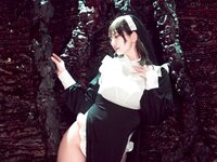 [Cosplay] 星澜是澜澜叫澜妹呀 克苏鲁修女 [128P-751MB]