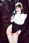 [Cosplay] 星澜是澜澜叫澜妹呀 克苏鲁修女 [128P-751MB]