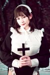 [Cosplay] 星澜是澜澜叫澜妹呀 克苏鲁修女 [128P-751MB]