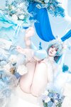 [Cosplay] Natsuko夏夏子 碧蓝航线 柴郡婚纱 [70P-624MB]