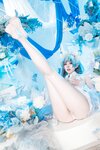 [Cosplay] Natsuko夏夏子 碧蓝航线 柴郡婚纱 [70P-624MB]