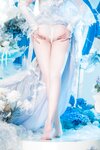 [Cosplay] Natsuko夏夏子 碧蓝航线 柴郡婚纱 [70P-624MB]