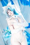 [Cosplay] Natsuko夏夏子 碧蓝航线 柴郡婚纱 [70P-624MB]