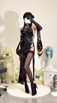 [Cosplay] 无影喵喵Ghost - 镇海黑旗袍