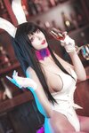 [Cosplay] 起司块wii - 恶魔姐姐兔女郎