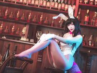 [Cosplay] 起司块wii - 恶魔姐姐兔女郎