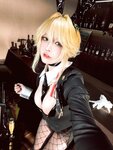 [Cosplay] 半半子 愛德ェントバニー [62P-375MB]