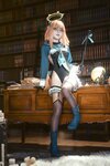 [Cosplay] 矢量鱼 蔚蓝档案 圆堂志美子 [50P-461MB]