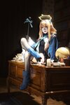 [Cosplay] 矢量鱼 蔚蓝档案 圆堂志美子 [50P-461MB]