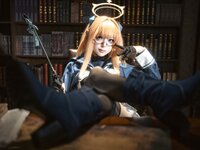 [Cosplay] 矢量鱼 蔚蓝档案 圆堂志美子 [50P-461MB]