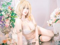 [Cosplay] Pyon - Pyoncos (ピオン) Aglaea HonkaiStar Rail 崩铁 阿格莱雅