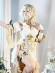 [Cosplay] Pyon - Pyoncos (ピオン) Aglaea HonkaiStar Rail 崩铁 阿格莱雅
