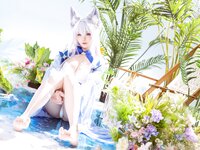 [Cosplay] 星之迟迟 2026年01月计划C 碧蓝航线 信浓泳装 [52P-208MB]