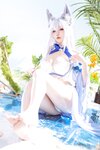 [Cosplay] 星之迟迟 2026年01月计划C 碧蓝航线 信浓泳装 [52P-208MB]