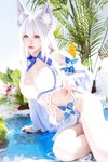 [Cosplay] 星之迟迟 2026年01月计划C 碧蓝航线 信浓泳装 [52P-208MB]