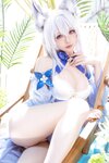 [Cosplay] 星之迟迟 2026年01月计划C 碧蓝航线 信浓泳装 [52P-208MB]