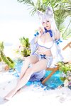 [Cosplay] 星之迟迟 2026年01月计划C 碧蓝航线 信浓泳装 [52P-208MB]