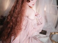 [Cosplay] Natsuko夏夏子 2026生日私房 粉雾 [50P-298MB]