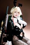 [Cosplay] 半半子 Nikke胜利女神 爱德兔女郎 [62P1V-436MB]