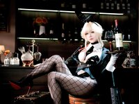 [Cosplay] 半半子 Nikke胜利女神 爱德兔女郎 [62P1V-436MB]