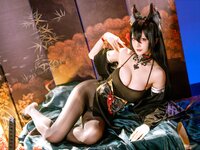 [Cosplay] 星之迟迟 2025年12月计划E 碧蓝航线 近江 [61P-470MB]