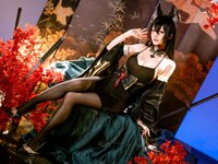 [Cosplay] 星之迟迟 2025年12月计划E 碧蓝航线 近江 [61P-470MB]