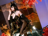 [Cosplay] 星之迟迟 2025年12月计划E 碧蓝航线 近江 [61P-470MB]