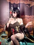 [Cosplay] 星之迟迟 2025年12月计划E 碧蓝航线 近江 [61P-470MB]