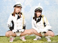 [Lovepop] Hikaru Konno 紺野ひかる & Yuri Shinomiya 篠宮ゆり Photoset #003 Marching Band