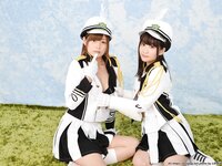 [Lovepop] Hikaru Konno 紺野ひかる & Yuri Shinomiya 篠宮ゆり Photoset #003 Marching Band